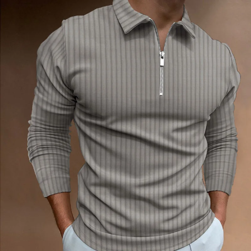 Men's Spring and Autumn Long-s - Men'S Polo Formal Wear 评论和价格
