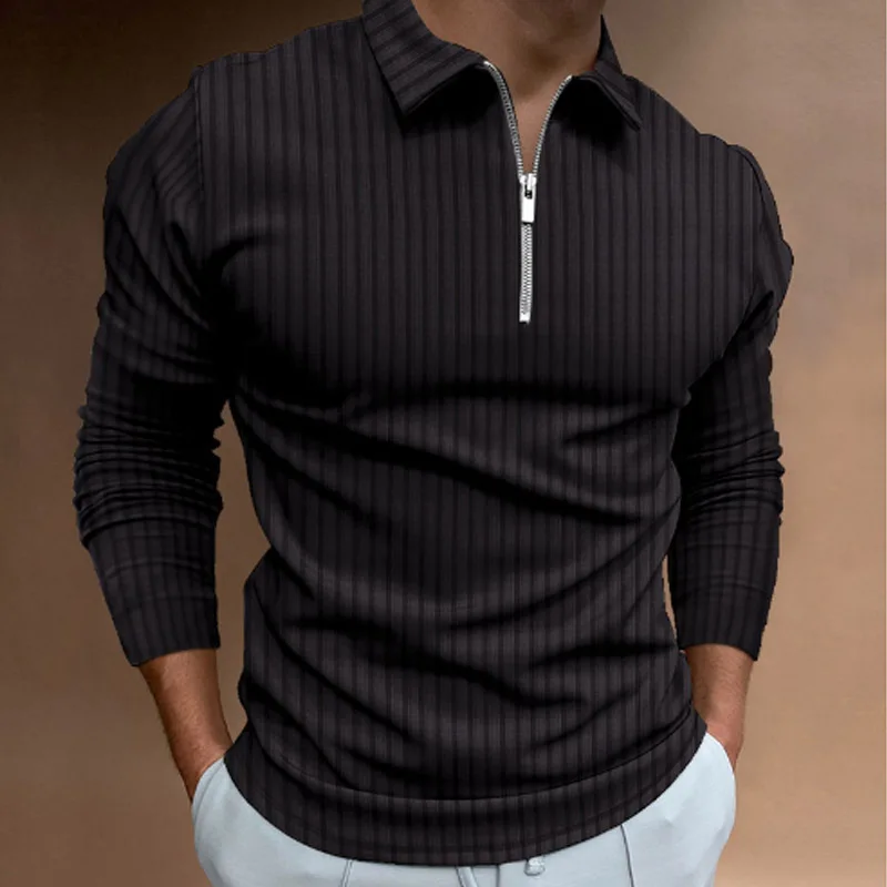 Men's Spring and Autumn Long-s - Men'S Polo Formal Wear 评论和价格