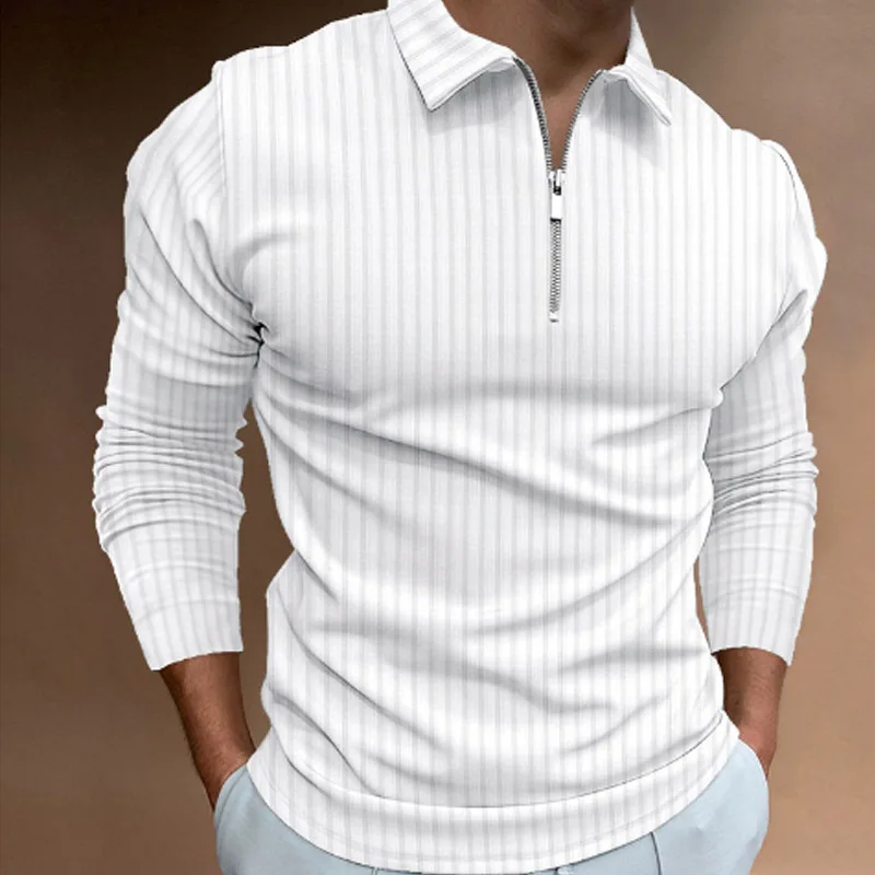 Men's Spring and Autumn Long-s - Men'S Polo Formal Wear 评论和价格