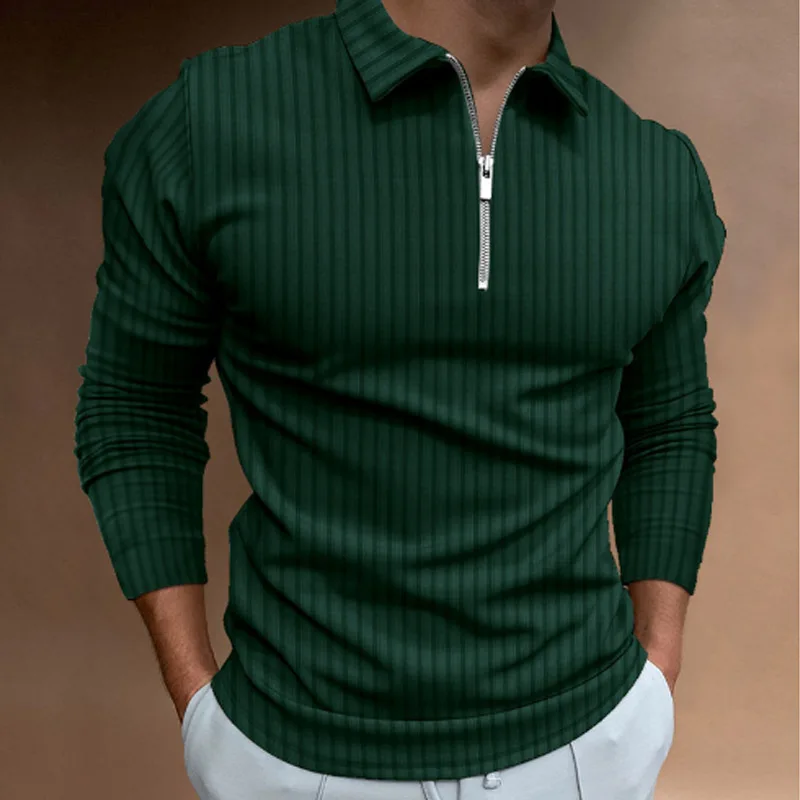 Men's Spring and Autumn Long-s - Men'S Polo Formal Wear 评论和价格