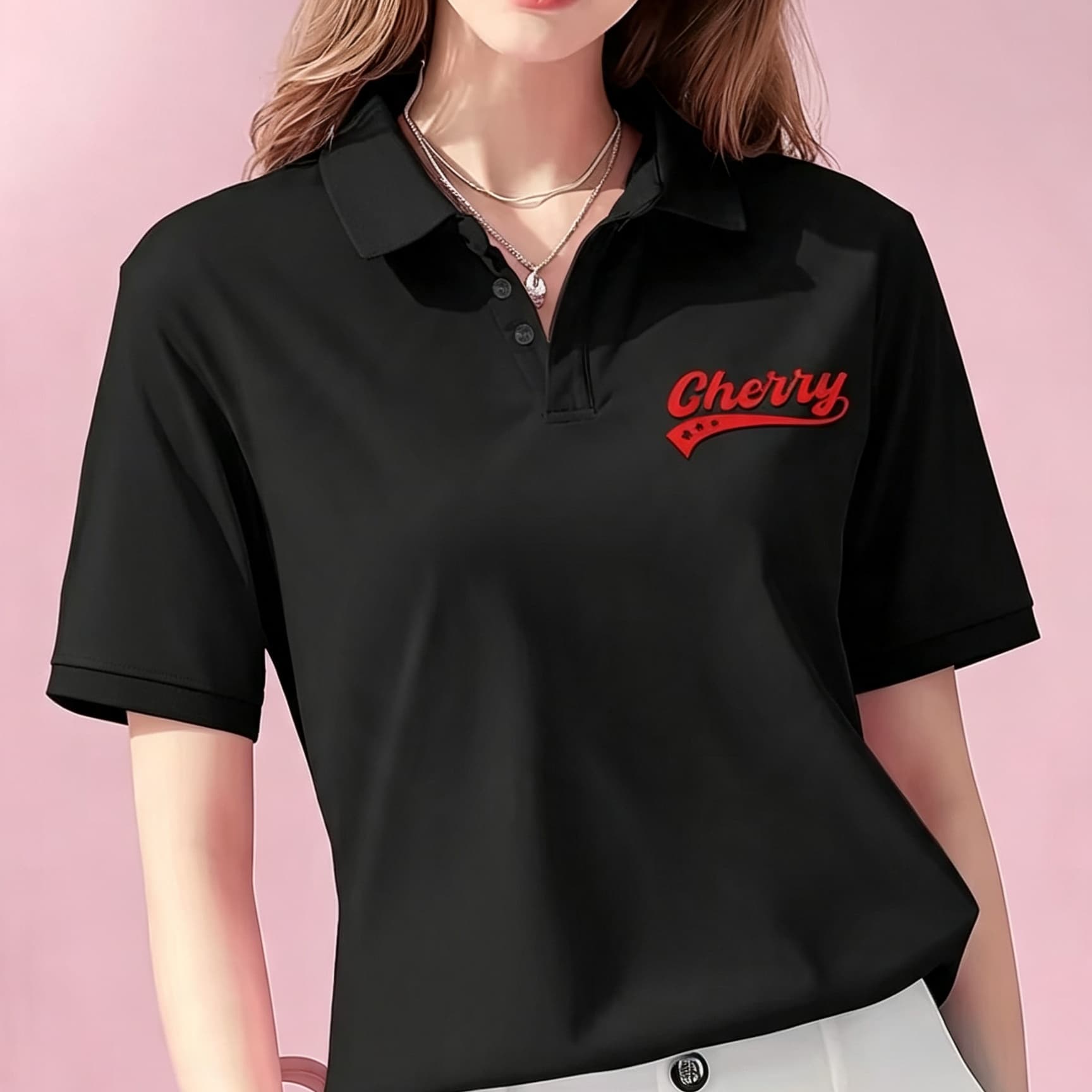Casual White Unisex Polo Blous - Men'S Polo Formal Wear 评论和价格