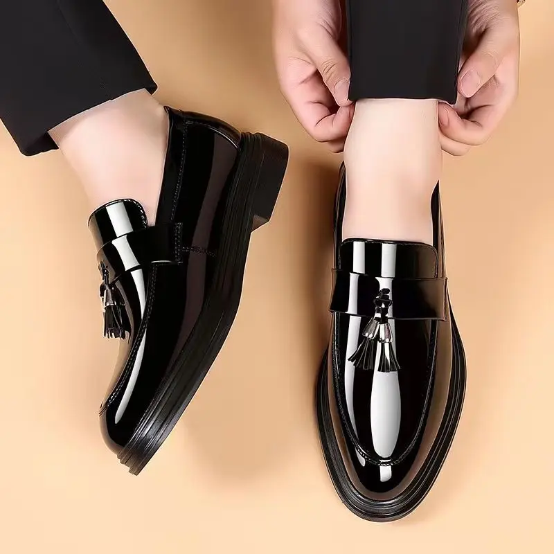 Black Social Shoe for Men Casu - Men'S Used Formal Wear 评论和价格