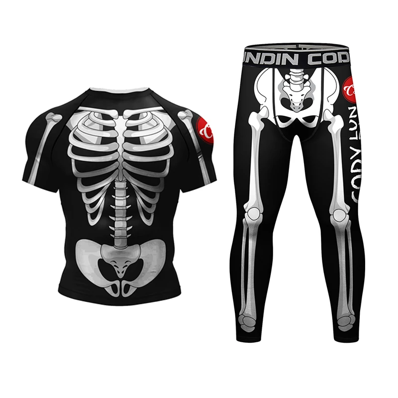New Skull Rashguard Jiu Jitsu  - Men'S Used Formal Wear 评论和价格