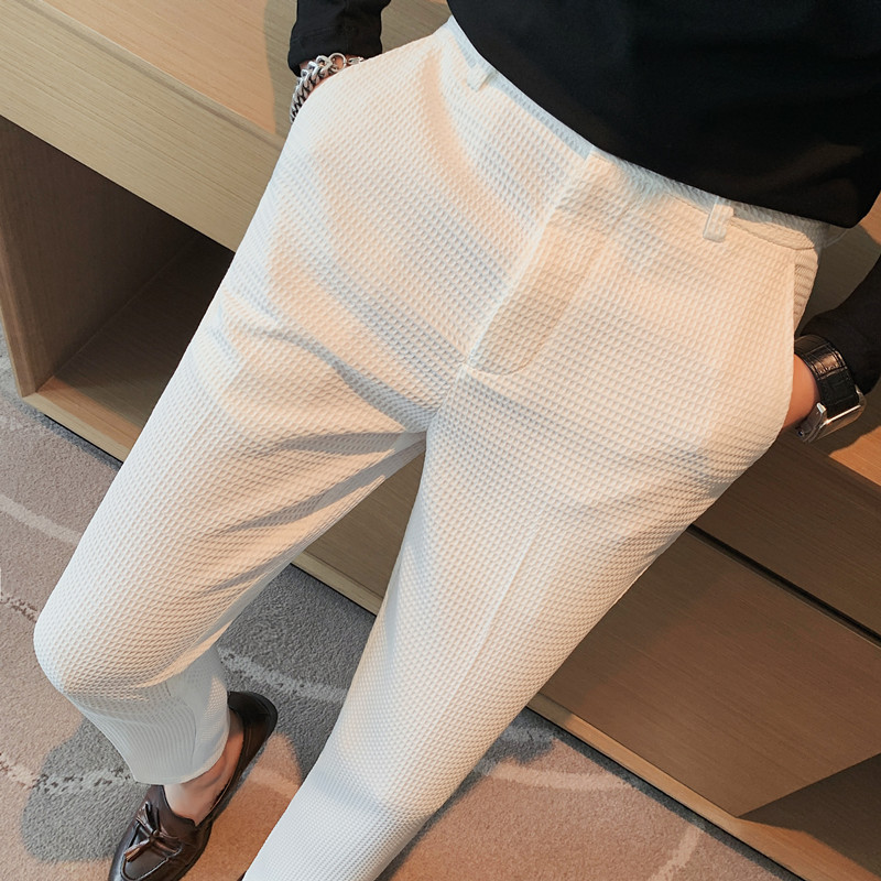 2024 Autumn New Waffle Stretch - Men'S Used Formal Wear 评论和价格