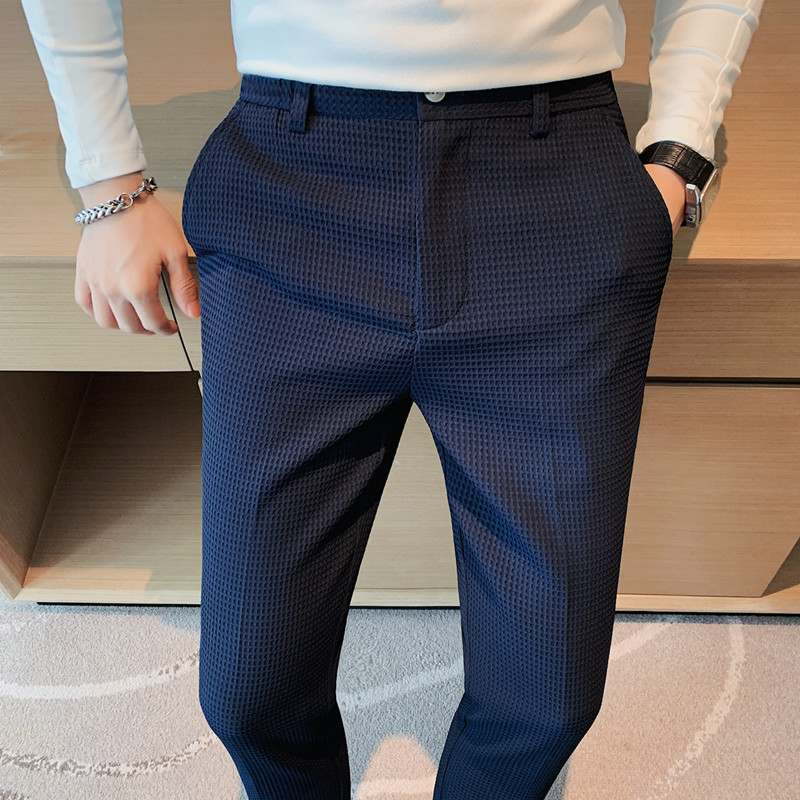 2024 Autumn New Waffle Stretch - Men'S Used Formal Wear 评论和价格