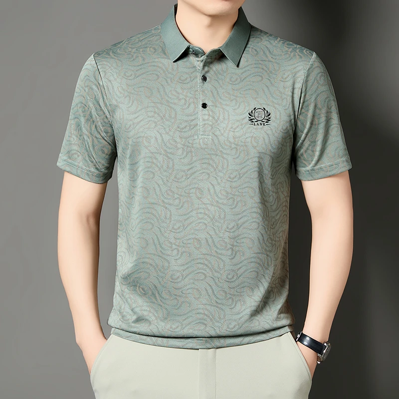 Mens Business Formal Printed P - Men'S Polo Formal Wear 评论和价格