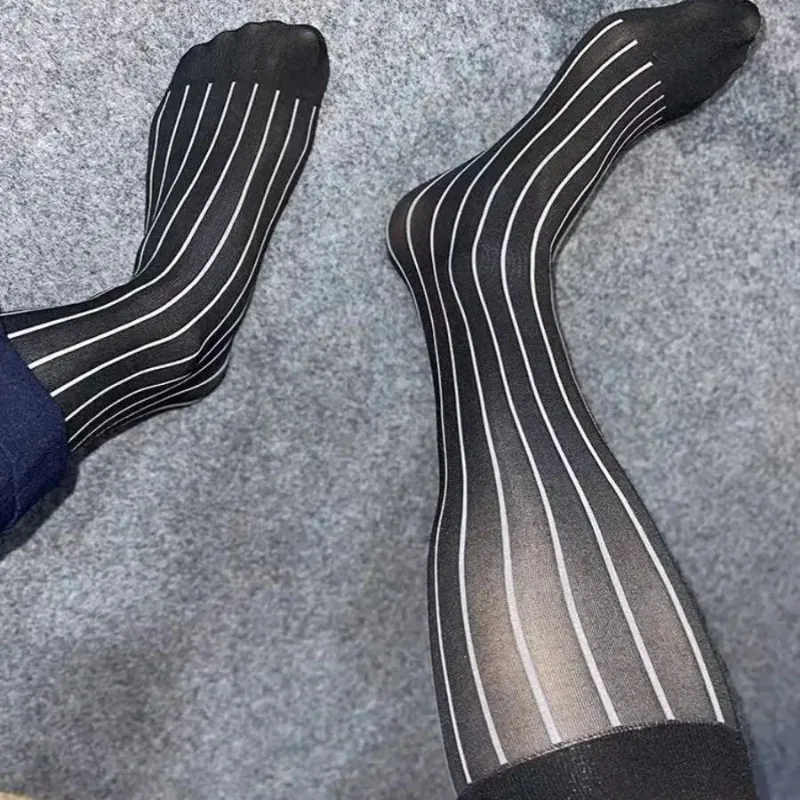 Men Striped Socks Man Ultra Th - Men'S Used Formal Wear 评论和价格