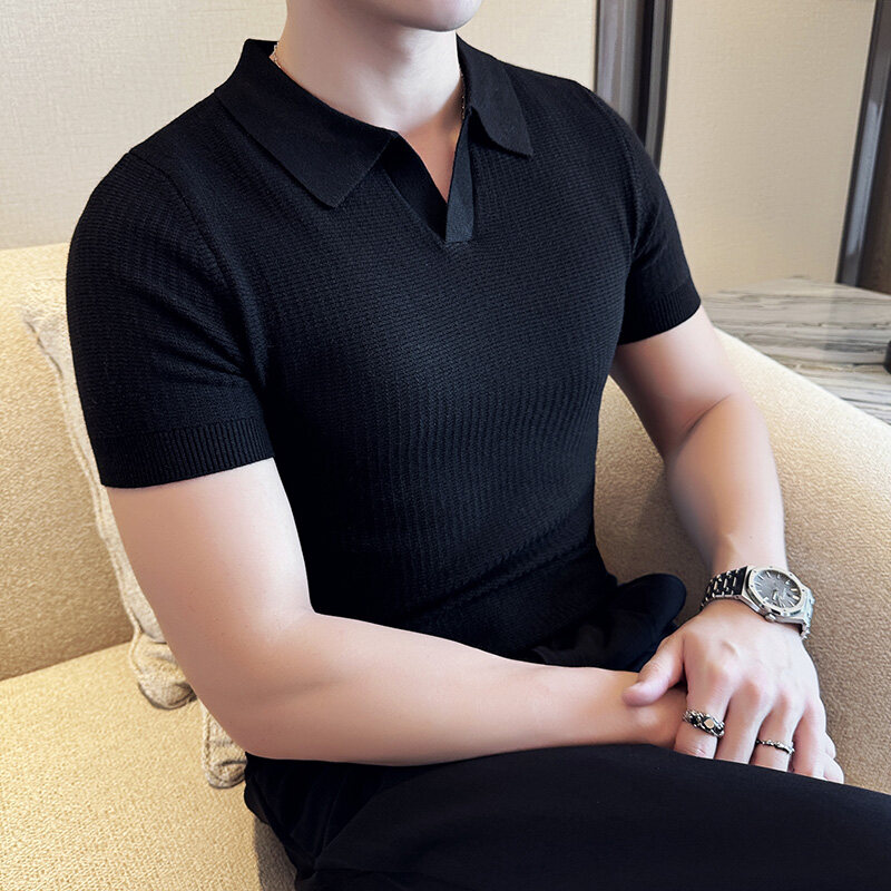 Men's Slim Fit Polo Collar Jac - Men'S Polo Formal Wear 评论和价格