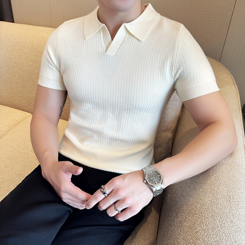 Men's Slim Fit Polo Collar Jac - Men'S Polo Formal Wear 评论和价格