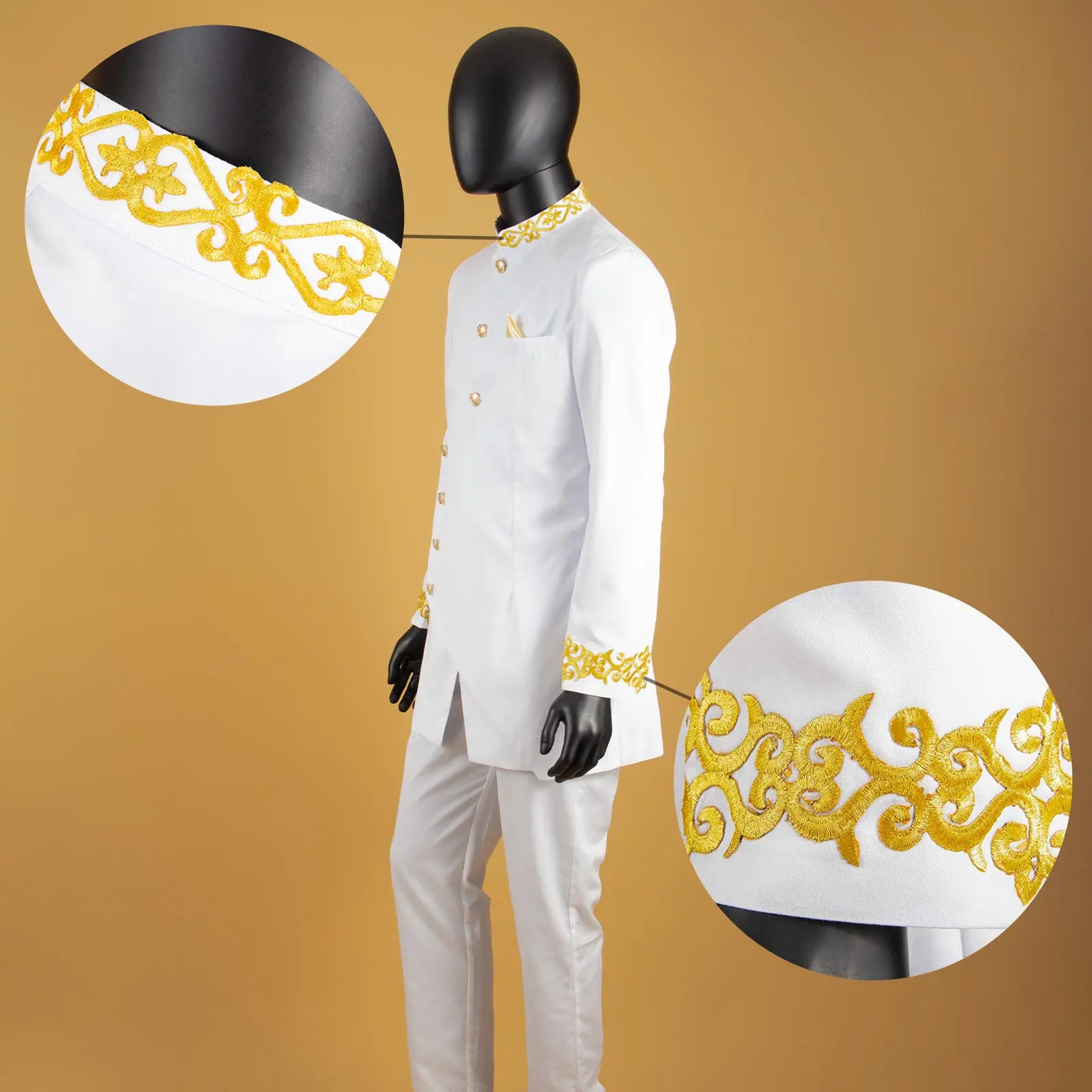 African Suits for Men Slim Fit - Men'S Used Formal Wear 评论和价格