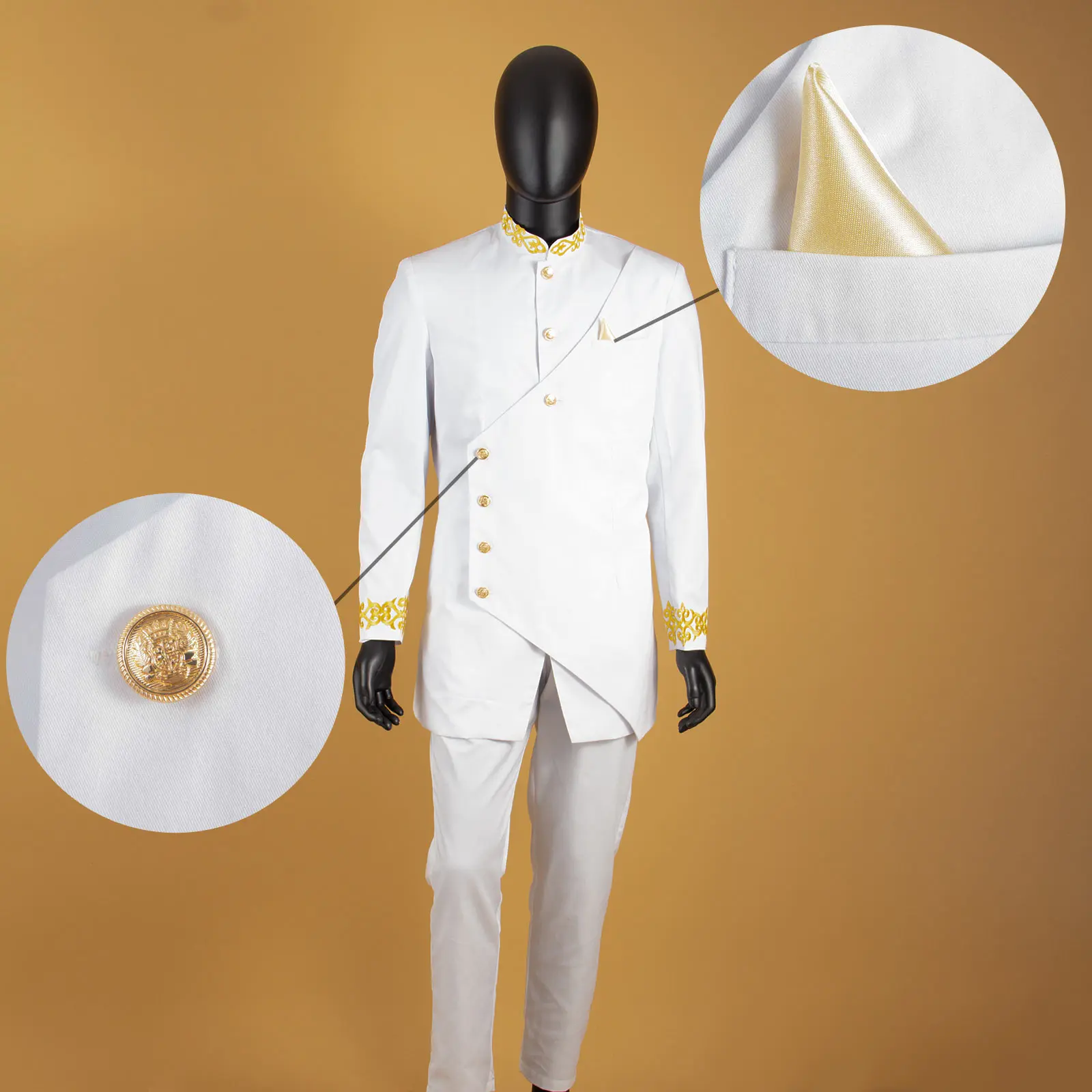 African Suits for Men Slim Fit - Men'S Used Formal Wear 评论和价格