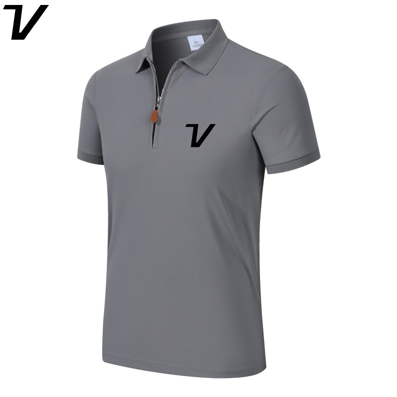 Summer Men's Golf Quarter Zipp - Men'S Polo Formal Wear 评论和价格