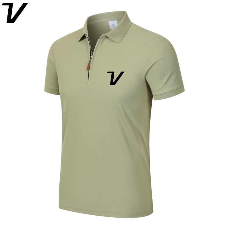 Summer Men's Golf Quarter Zipp - Men'S Polo Formal Wear 评论和价格