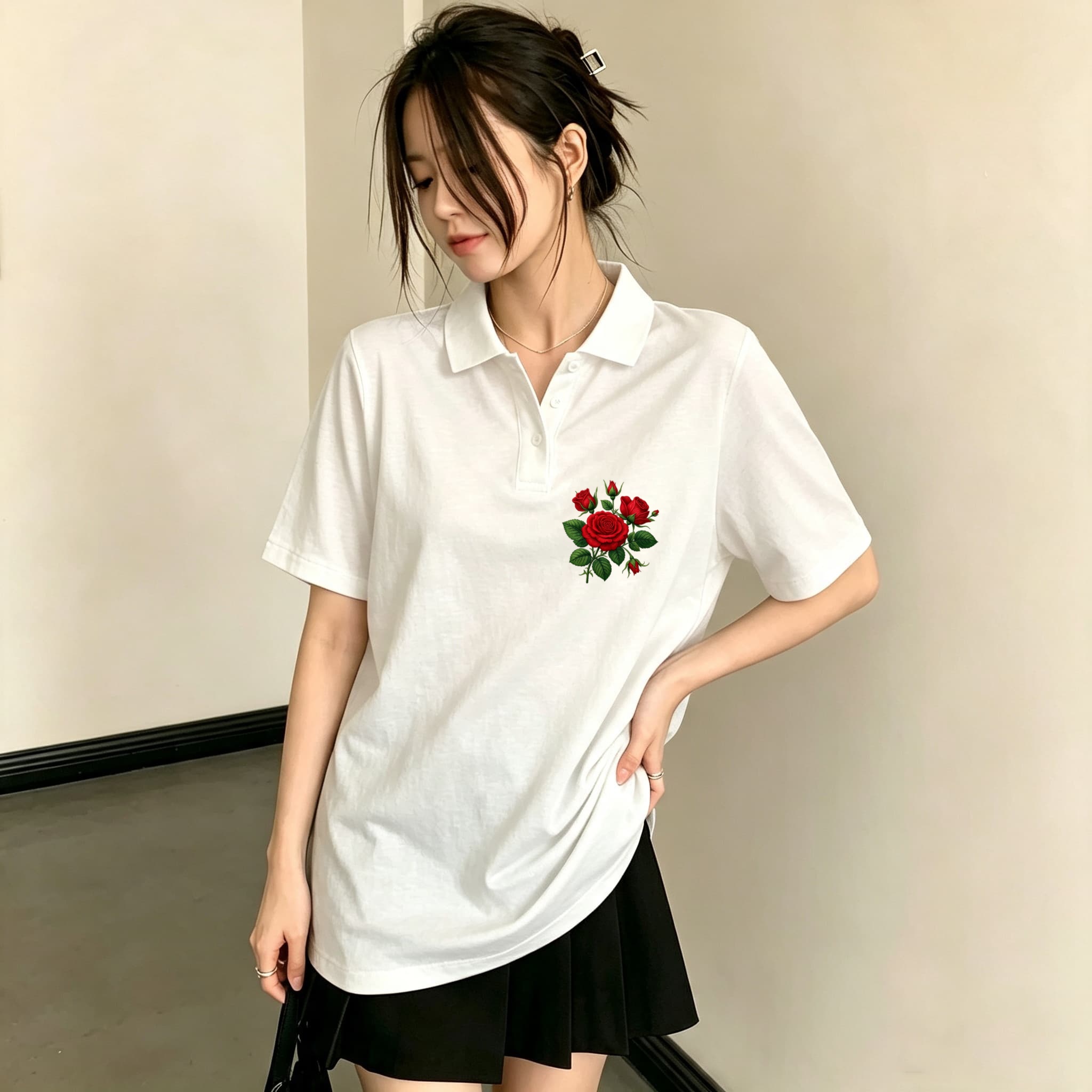 All-match Casual Black Polo Bl - Men'S Polo Formal Wear 评论和价格