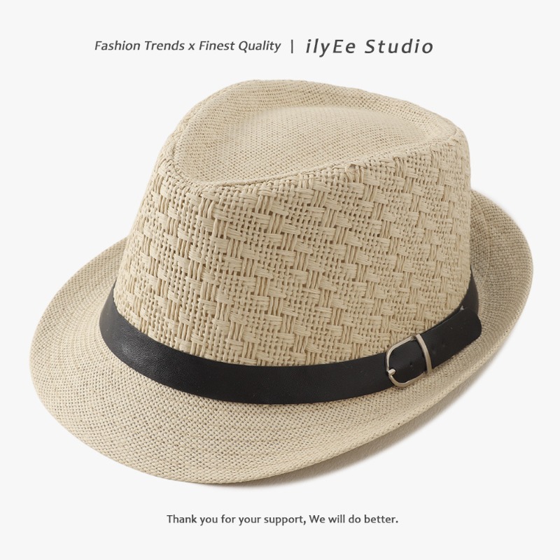 Men Summer Woven Straw Panama  - Men Formal Wear Summer 评论和价格